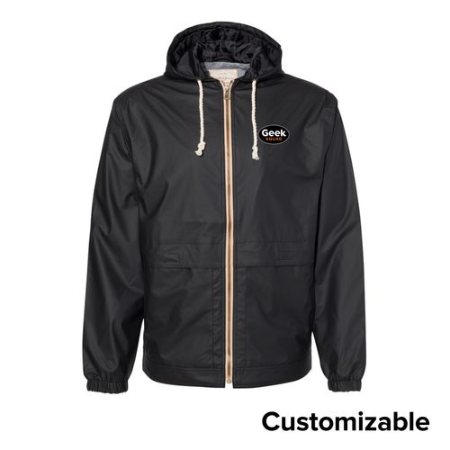Unisex Vintage Rain Jacket image thumbnail