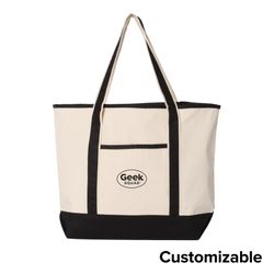 Image of Large Deluxe Canvas Tote