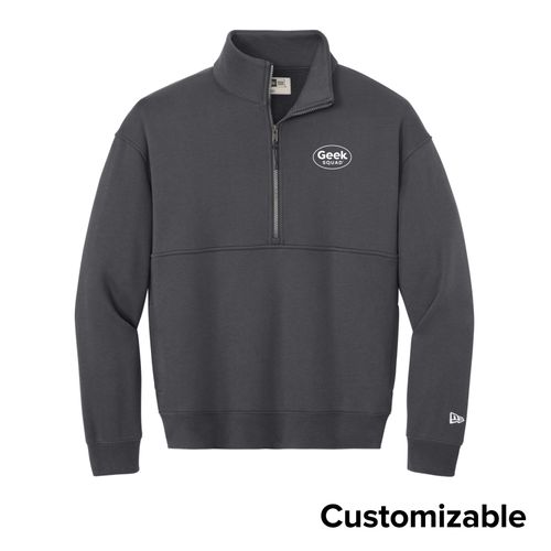 Men's New Era Fleece 1/2-Zip image thumbnail