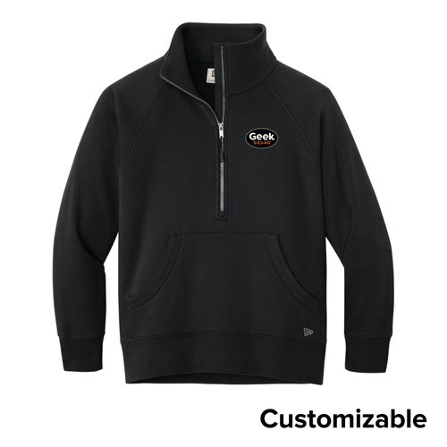 Women's New Era Fleece 1/2-Zip image thumbnail