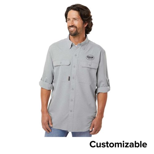 Men's Woven Utility Shirt image thumbnail
