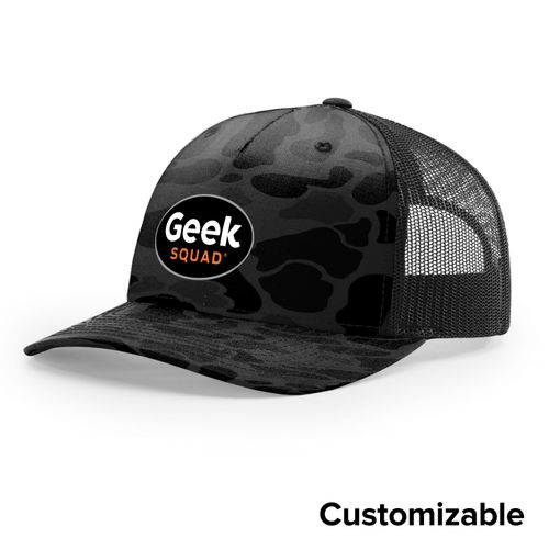 Richardson 5-Panel Camo Trucker Cap image thumbnail