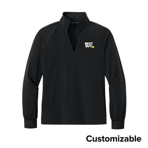 Women's Buttery Soft Popover Blouse image thumbnail