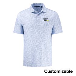 Image of Men's Cutter & Buck Fern Print Polo