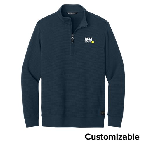 Men's TravisMathew Waffle 1/4-Zip image thumbnail