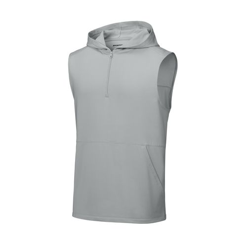 Men's Sleeveless 1/4-Zip Hoodie image thumbnail