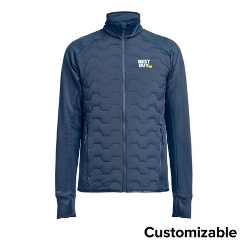 Men's Tenson Hybrid Midlayer Full-Zip image thumbnail