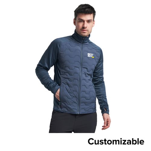 Men's Tenson Hybrid Midlayer Full-Zip image thumbnail