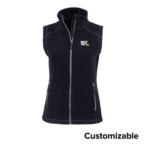 Women's Powder Fleece Full-Zip Vest image thumbnail