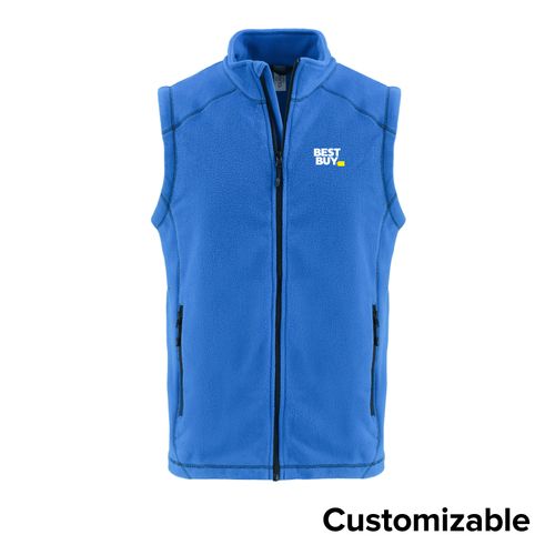 Men's Powder Fleece Full-Zip Vest image thumbnail
