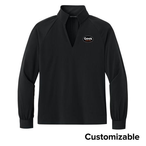 Women's Buttery Soft Popover Blouse image thumbnail