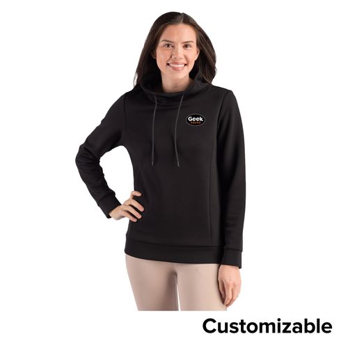 Women's High Collar Pullover Sweatshirt image thumbnail