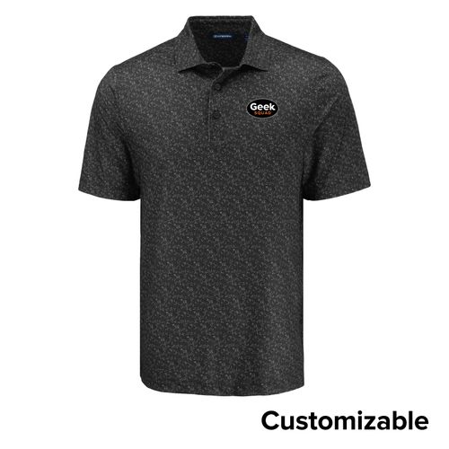 Men's Cutter & Buck Fern Print Polo image thumbnail