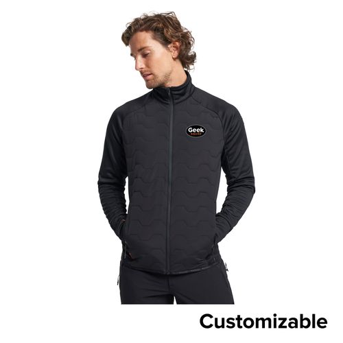 Men's Tenson Hybrid Midlayer Full-Zip image thumbnail