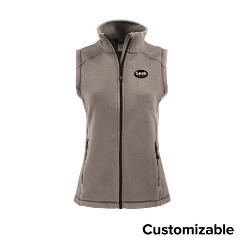 Women's Powder Fleece Full-Zip Vest image thumbnail