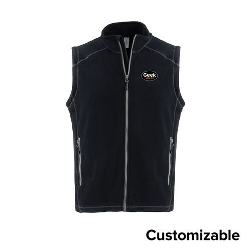 Men's Powder Fleece Full-Zip Vest image thumbnail