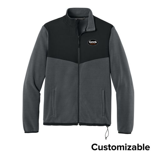Men's Overlay Fleece Full-Zip Jacket image thumbnail