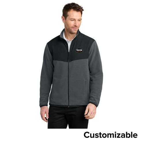 Men's Overlay Fleece Full-Zip Jacket image thumbnail