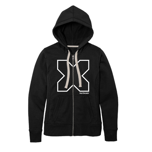 Image of Recycled Women's Full-Zip Hoodie