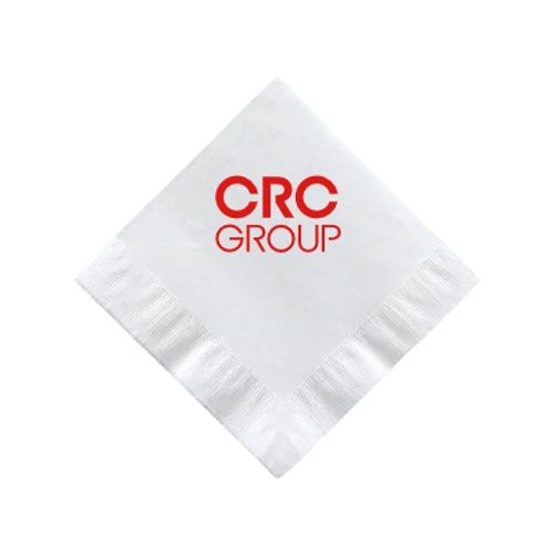 White Beverage Napkin (Pack of 50) image thumbnail