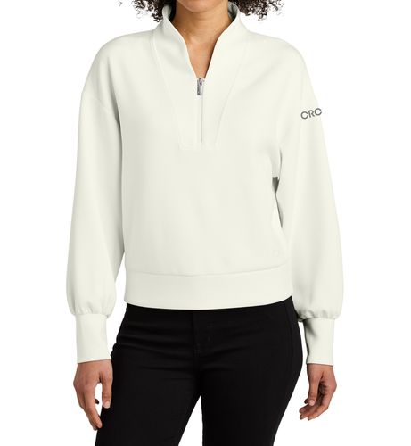 Ogio Ladies' Ivory Quarter Zip image thumbnail