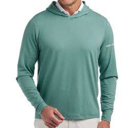 Image of Holderness & Bourne Men's Sage Hooded Pullover