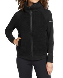 Image of Ogio Ladies' Black Sherpa Full Zip