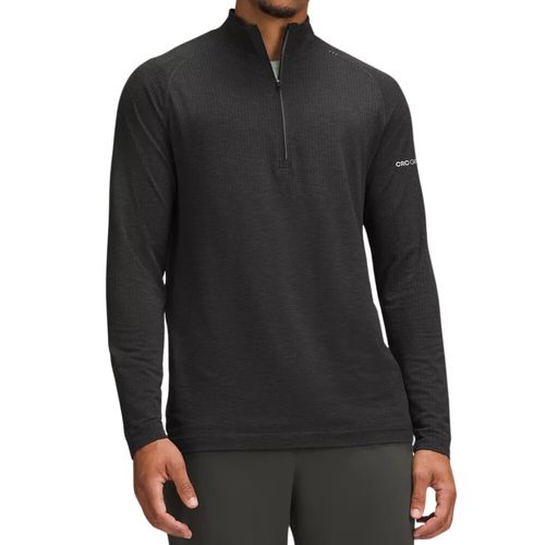 Lululemon Men's Graphite Metal Vent Tech Half Zip image thumbnail