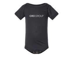Image of Charcoal Black Triblend Baby Onesie