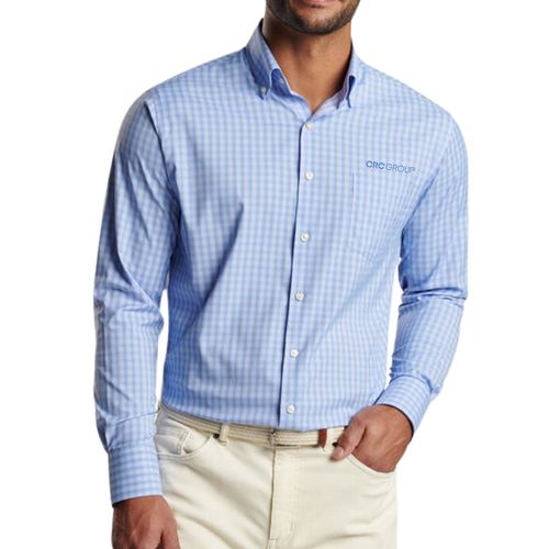 Peter Millar Men's Wisteria Performance Button Down image thumbnail