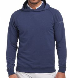 Image of Holderness & Bourne Men's Heathered Atlantic Hooded Pullover