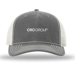 Image of Richardson Grey Trucker Cap  (Center Logo)