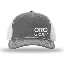 Image of Richardson Grey Trucker Cap (Corner Logo)