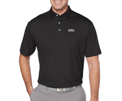 Image of Callaway Men's Black Birdseye Polo (Chest Logo)