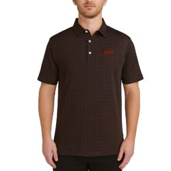 Image of CUSTOM Men's Black & Red CRC polo - LIMITED EDITION 
