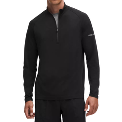 Image of Lululemon Men's Black Metal Vent Tech Half Zip