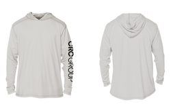 Image of Men's Light Grey Solar Hoodie