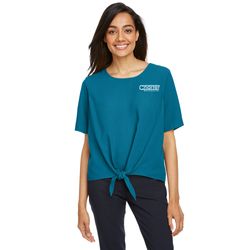 Image of Ladies Perfect Fit™ Tie-Front Blouse