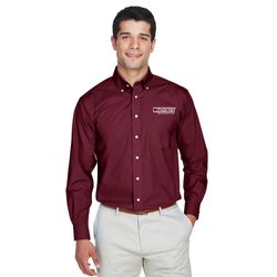 Image of Men's Crown Woven Collection™ Solid Broadcloth