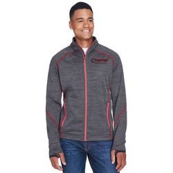 Image of Men's Flux Mélange Bonded Fleece Jacket