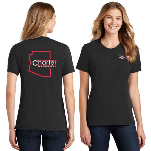 Port & Company Ladies Core Blend Tee (AZ) image thumbnail