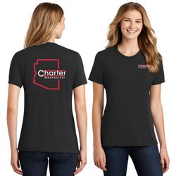 Image of Port & Company Ladies Core Blend Tee (AZ)