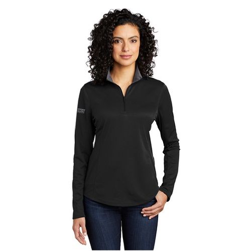 Port Authority Ladies Silk Touch Performance 1/4 Zip image thumbnail