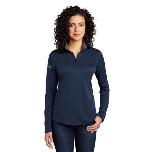 Port Authority Ladies Silk Touch Performance 1/4 Zip image thumbnail