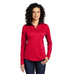 Image of Port Authority Ladies Silk Touch Performance 1/4 Zip