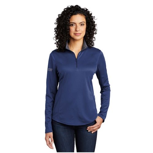 Port Authority Ladies Silk Touch Performance 1/4 Zip image thumbnail