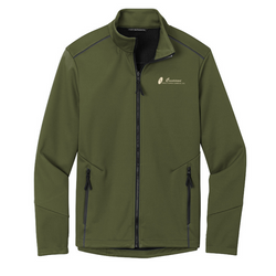 Image of Olive Green Soft Shell Jacket