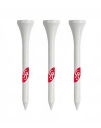 Image of White Pack of 100 Golf Tees