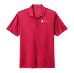 Image of Nike Men's Red Dri-FIT Polo