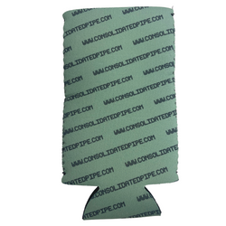 Image of Green Slim Can Koozie